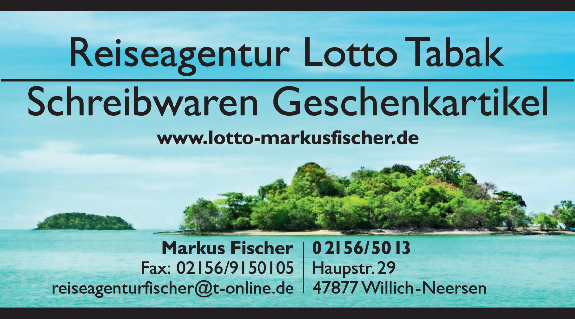 Reiseagentur Lotto Tabak Schreibwaren Geschenkartikel Markus Fischer 1